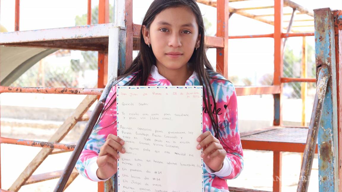 $!Reyna Guadalupe Pecina Coronado. 11 años. Quiere un juego de mesa.
