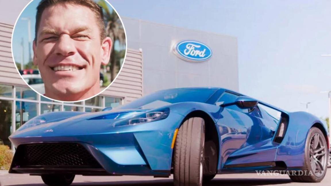 Ford y John Cena firman la paz, y termina la demanda por venta ilegal de su Ford GT