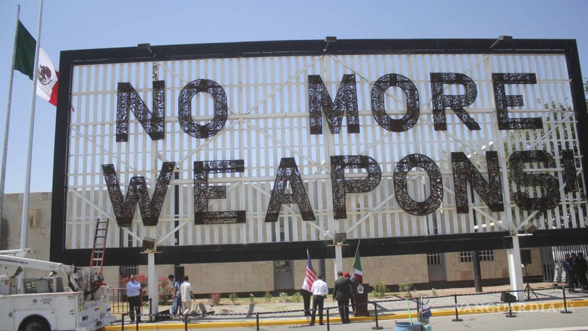 Lanza México un llamado internacional para evitar el tráfico de armas