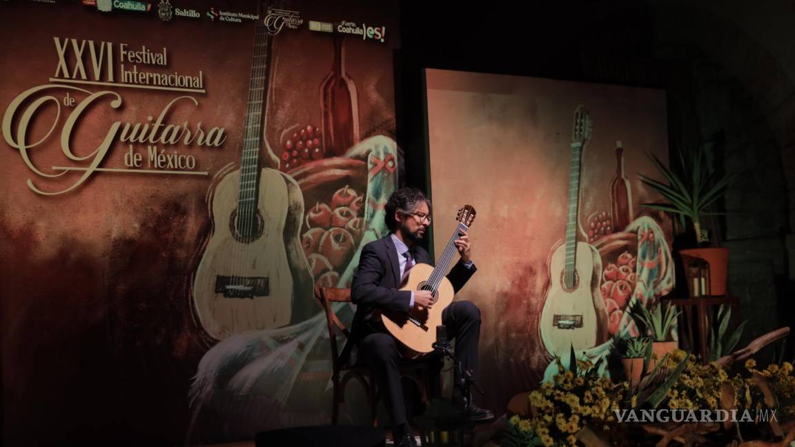 $!Con obras de Ponce, Lauro y Ginastera, Pablo Garibay traslada su talento a Saltillo