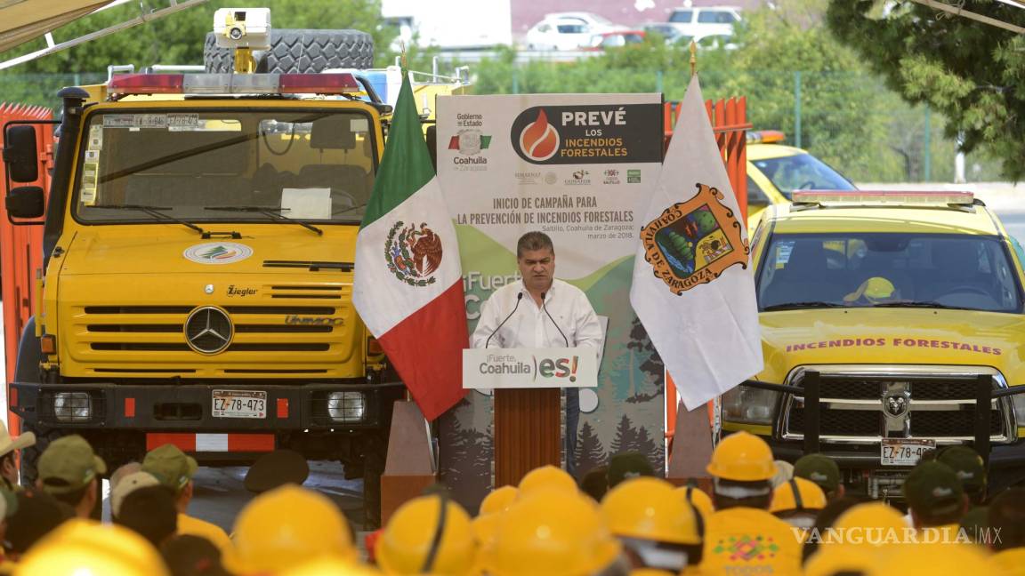 Inicia campaña de prevención de incendios forestales en Coahuila
