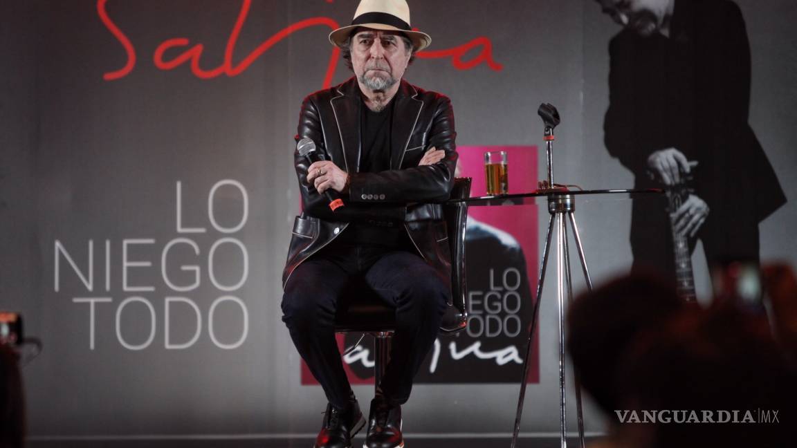 Joaquín Sabina se burla de sí mismo con su álbum &quot;Lo niego todo&quot;