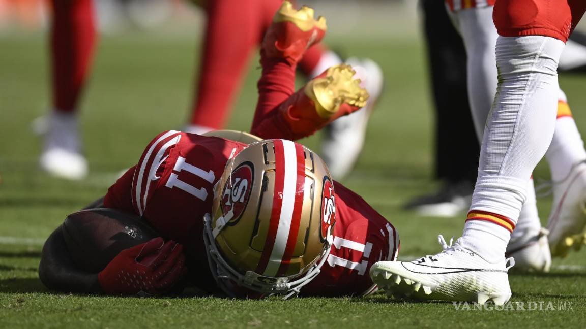 Brandon Aiyuk le dice adiós a la Temporada 2024 de la NFL con los 49ers