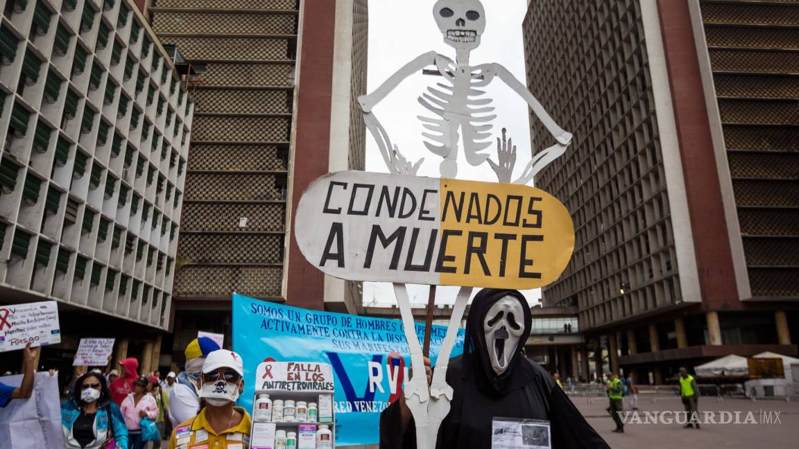 Protestan por medicinas en Venezuela