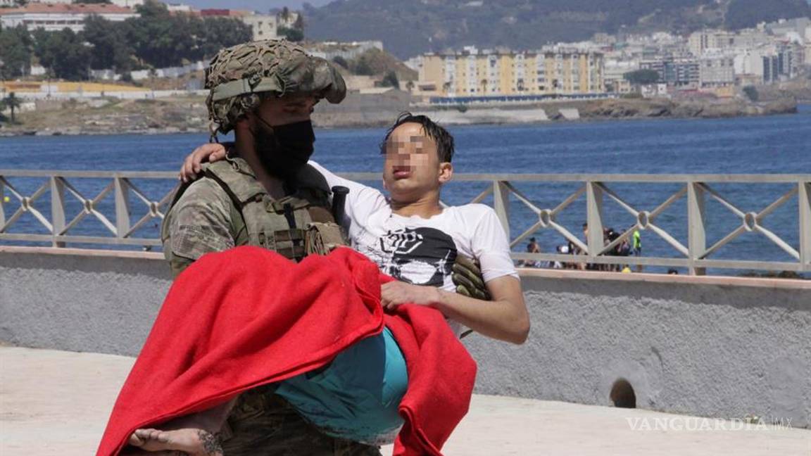 $!Migrantes en Ceuta, de la esperanza al drama en imágenes