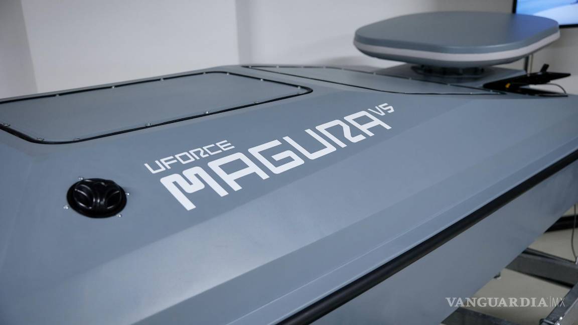 $!El dron marino Magura V5 que, según Ucrania, usó el martes en el mar Negro, parece ser la versión más reciente hecha por Kiev.