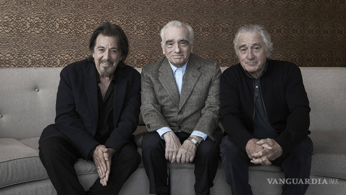 Pacino, De Niro y Scorsese, “The Irishman” es su primera película como un trío