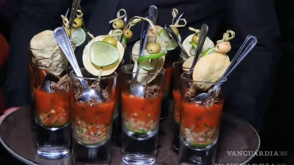 $!De Coahuila al Vaticano y de regreso: Así fue el menú tradicional de Coahuila que probaron en Italia