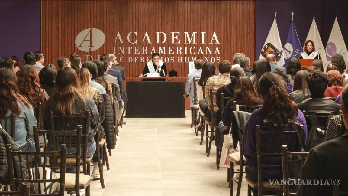 Es referente nacional e internacional la Academia Interamericana de Derechos Humanos de la UAdeC: rector