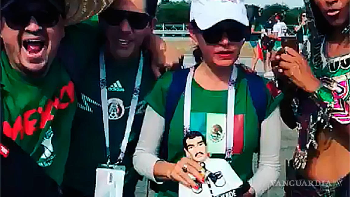 Yolanda Andrade pide el triunfo de la Selección Mexicana a “santo patrono” de los narcos