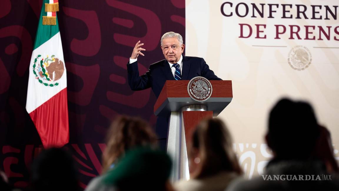 $!El presidente de México, Andrés Manuel López Obrador, afirmó que reconocerá a quien gane las elecciones presidenciales del 2 de junio, aunque no sea Sheinbaum.