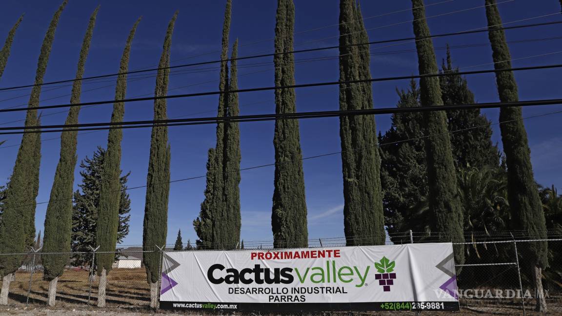 Presenta Cactus Valley nuevo parque industrial y Museo El Mamut, en Parras de la Fuente