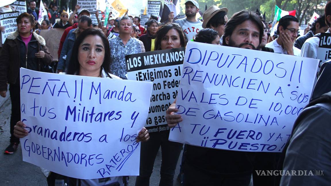 $!Los 37 acuerdos que firmaron Peña y empresarios tras el gasolinazo