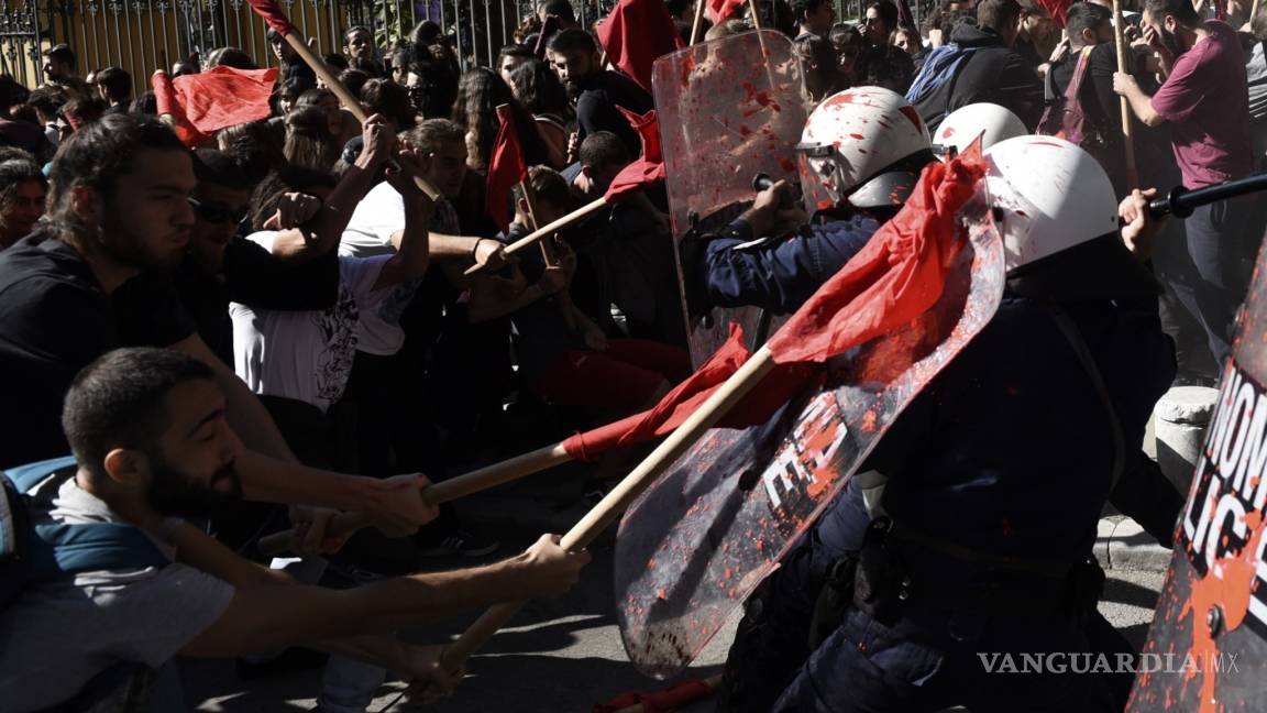 Violentas protestas ponen en jaque a Grecia