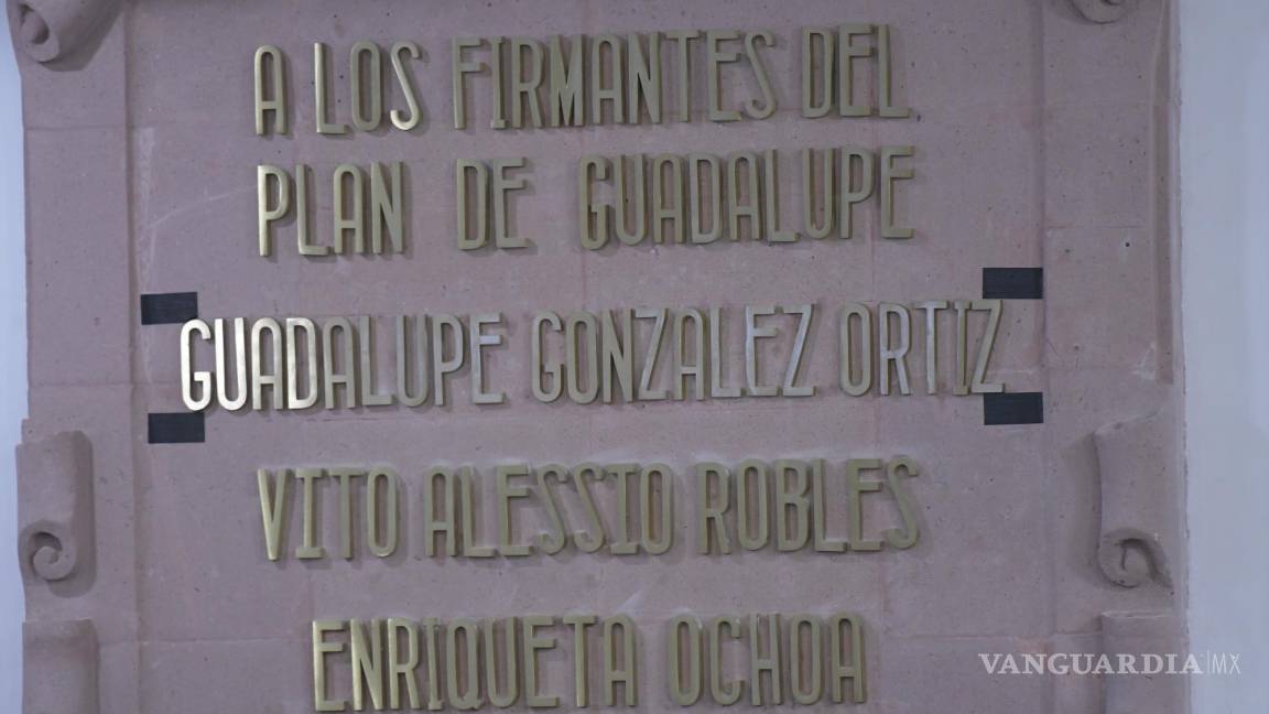 Rinden homenaje en Coahuila a la profesora Guadalupe González Ortiz; exigió el derecho al voto femenino