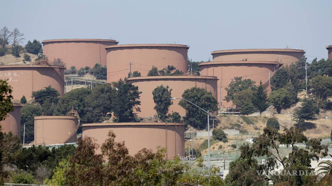 $!Una vista de la refinería Chevron Richmond en Richmond, California.