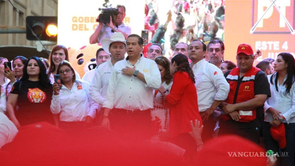 Reúne Ricardo Mejía a unas 4 mil personas en su cierre de campaña en Torreón
