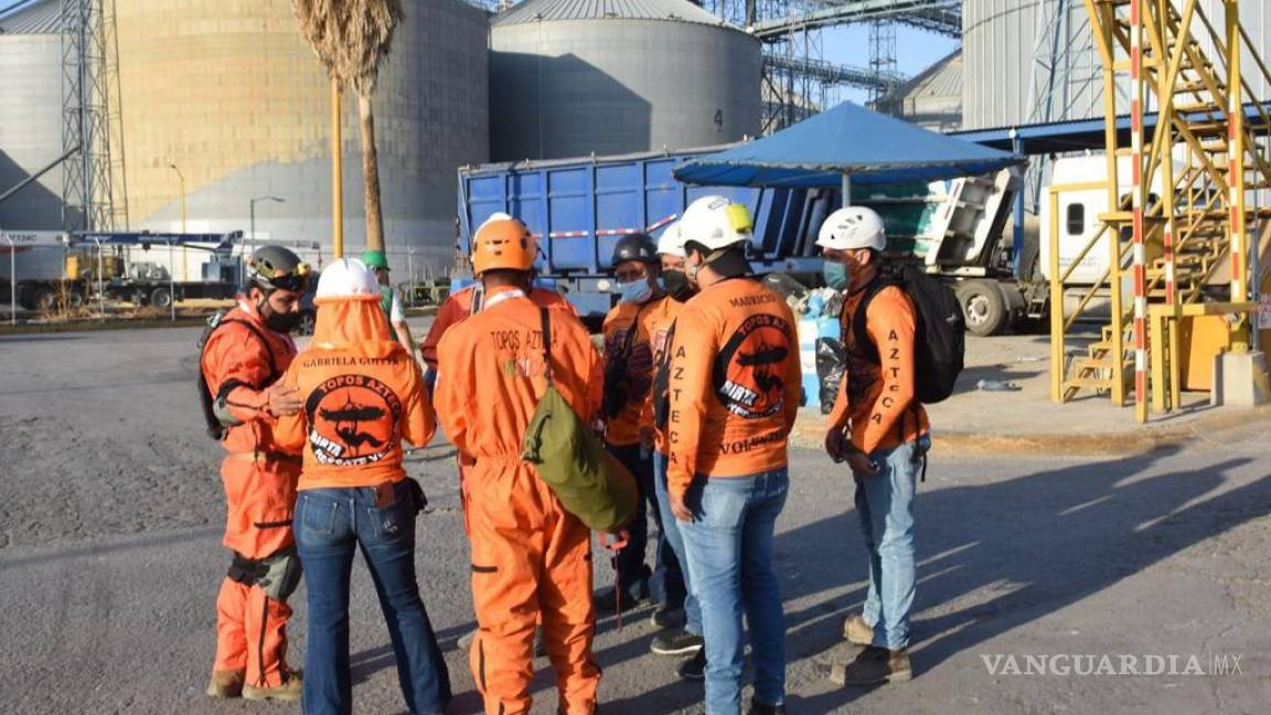 Hallan muerto a trabajador sepultado por colapso de silo en Torreón