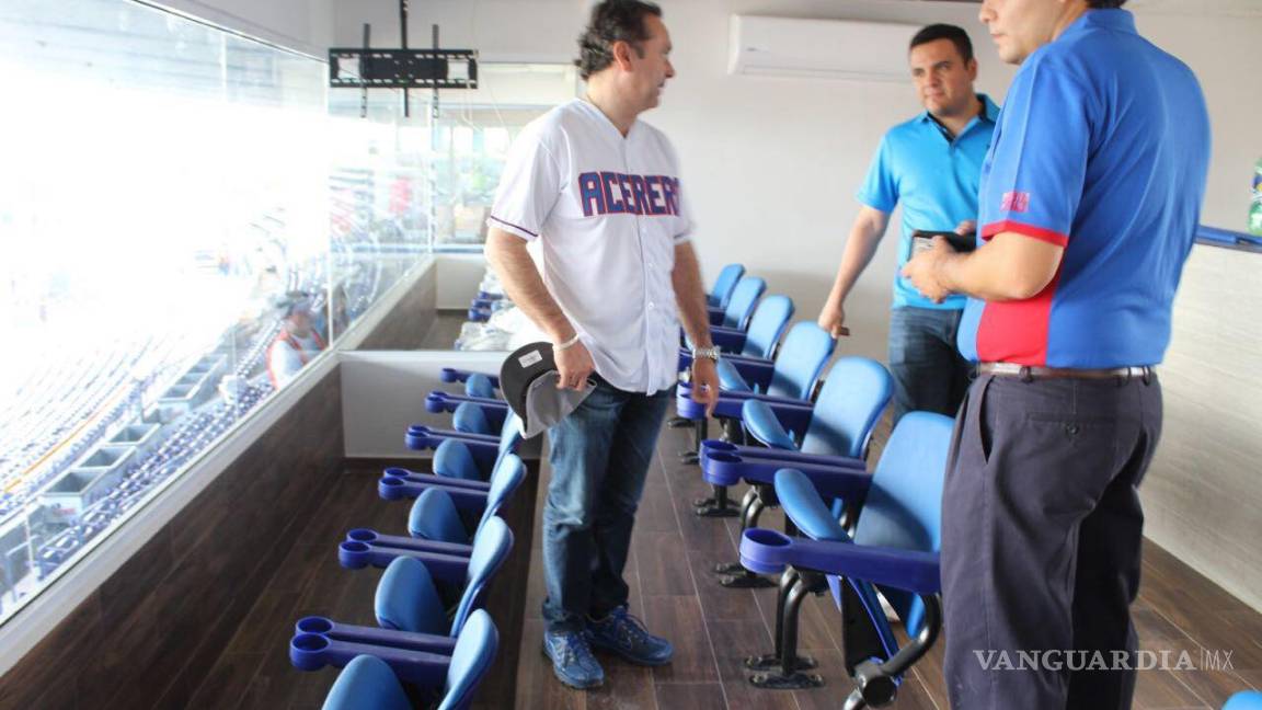 Protección Civil inspecciona el Estadio de Béisbol en Monclova por inauguración de temporada