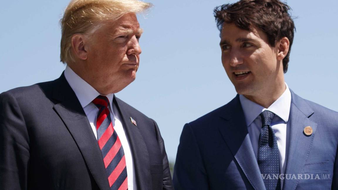 Donald Trump se dice satisfecho con la relación entre EU y Canadá