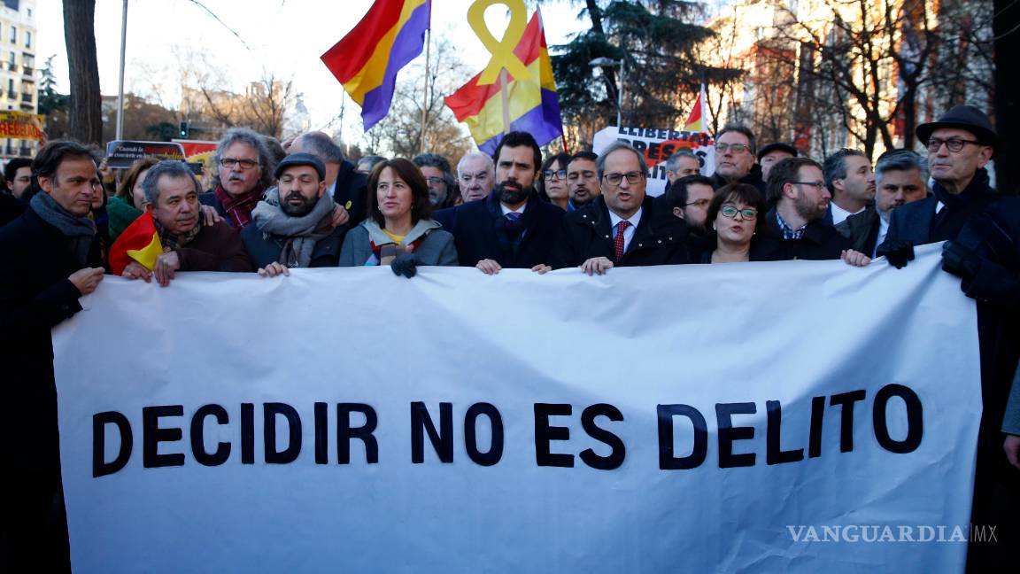 $!Inicia en España el juicio contra 12 independentistas catalanes