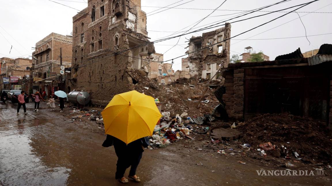 Reporta Yemen 64 muertes durante intensas lluvias