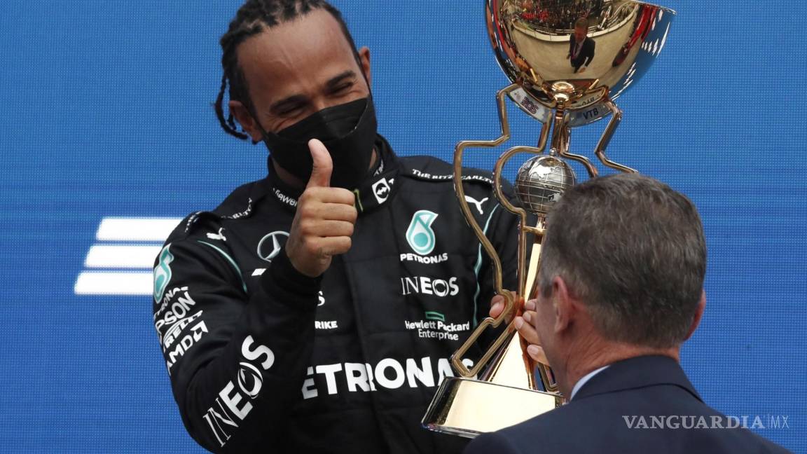 Lewis Hamilton suma su victoria número 100 en la GP Rusia