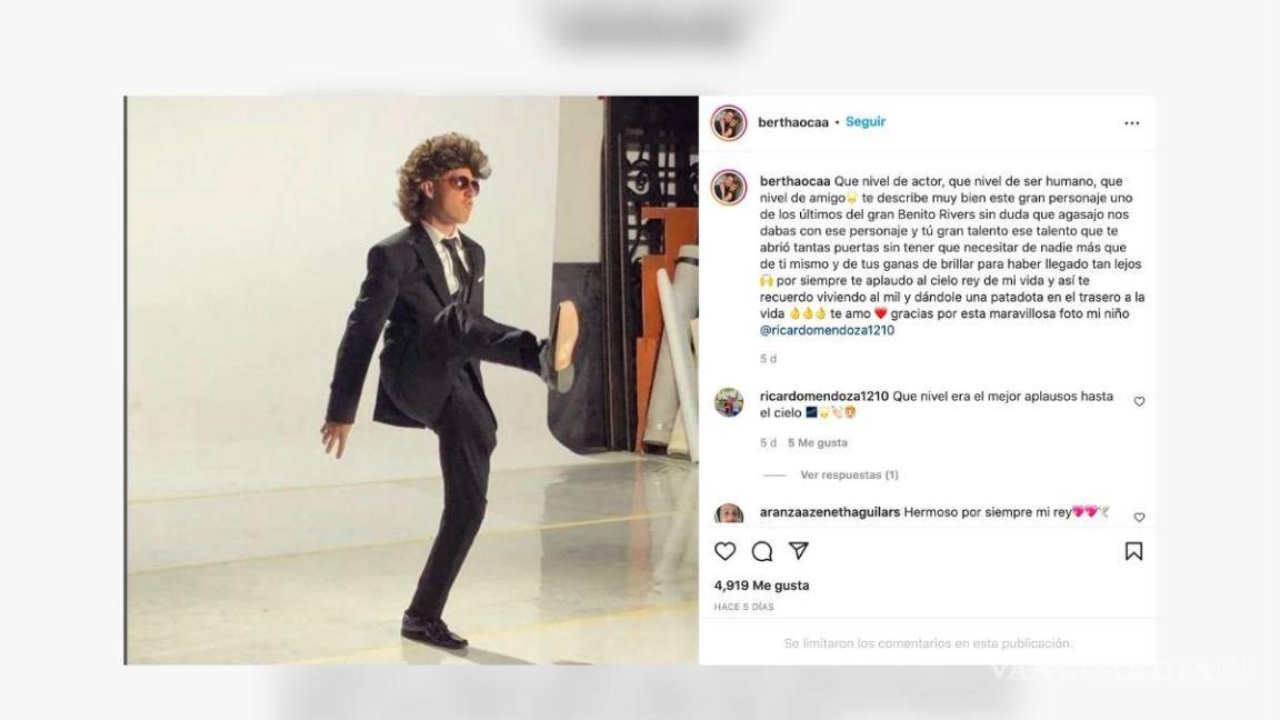 $!Tanto amigos como familiares siguen recordando en redes sociales al joven actor de Televisa.