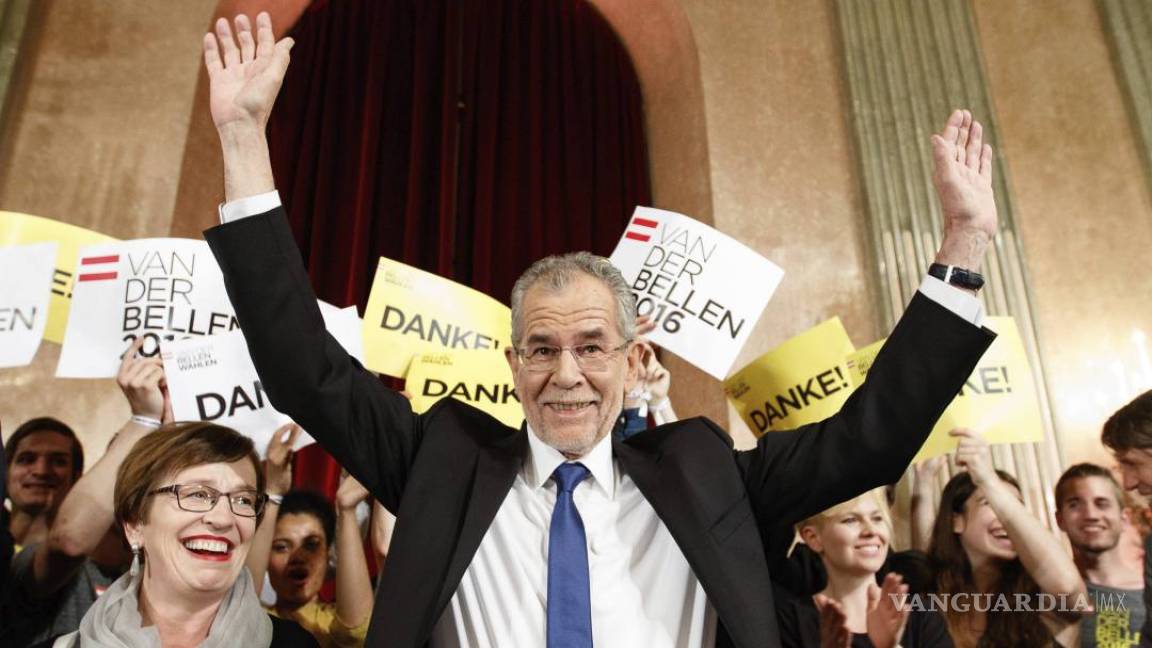 El centroizquierdista Van der Bellen gana las elecciones presidenciales en Austria