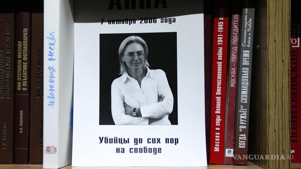 15 años del asesinato de periodista rusa Anna Politkovskaya