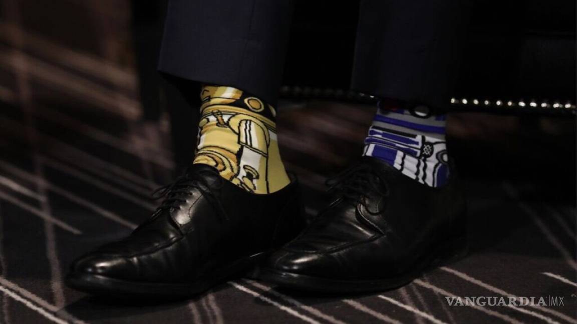 Justin Trudeau demostró ser fan de Star Wars con estos calcetines