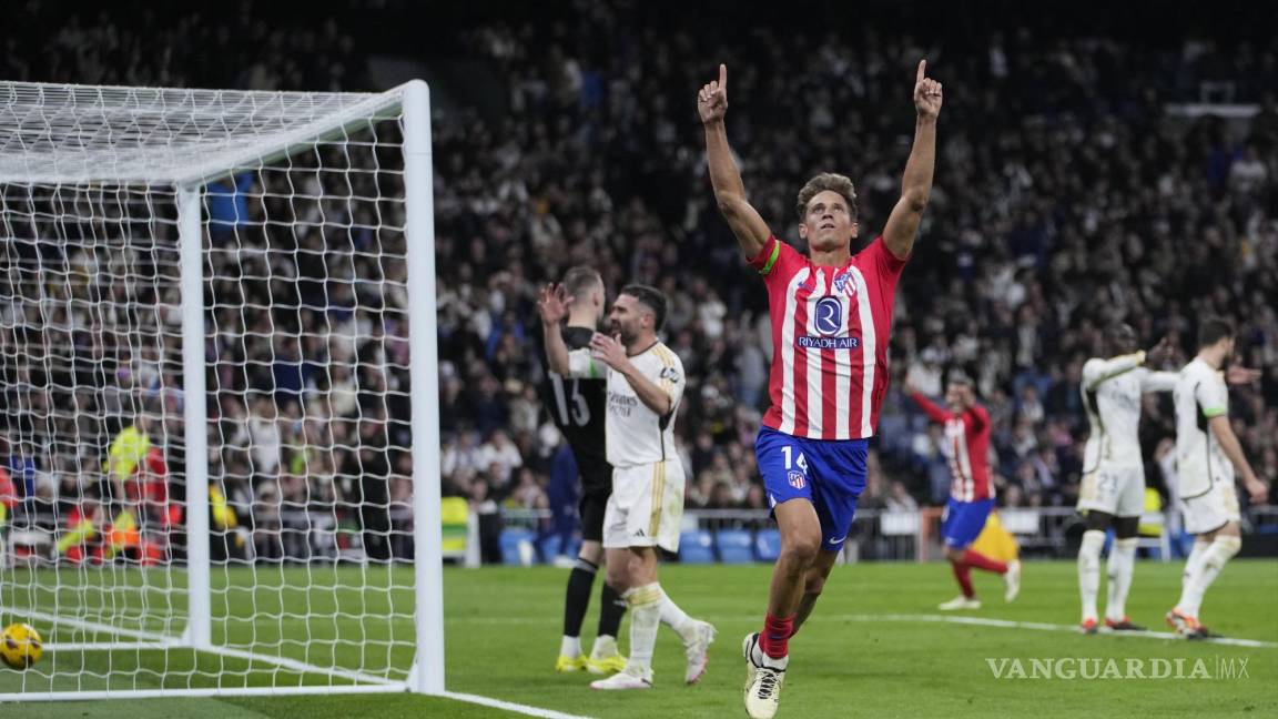 Atlético le empata al Real Madrid en la agonía del Derbi