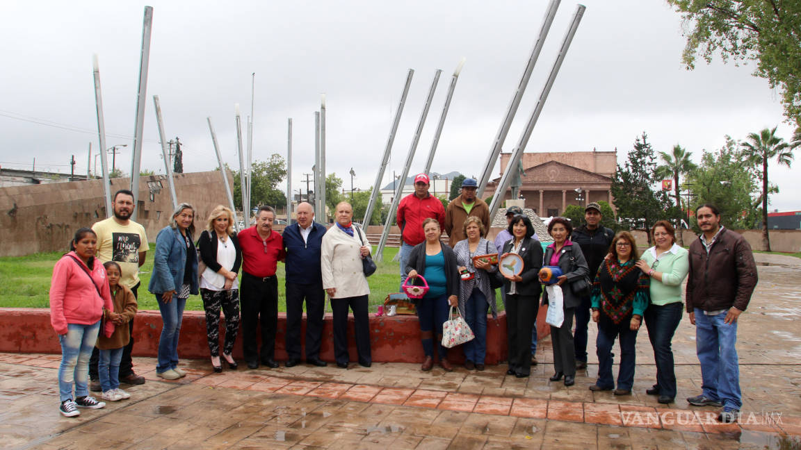 Harán de Plaza de las Ciudades Hermanas un escaparate para artesanos de Saltillo