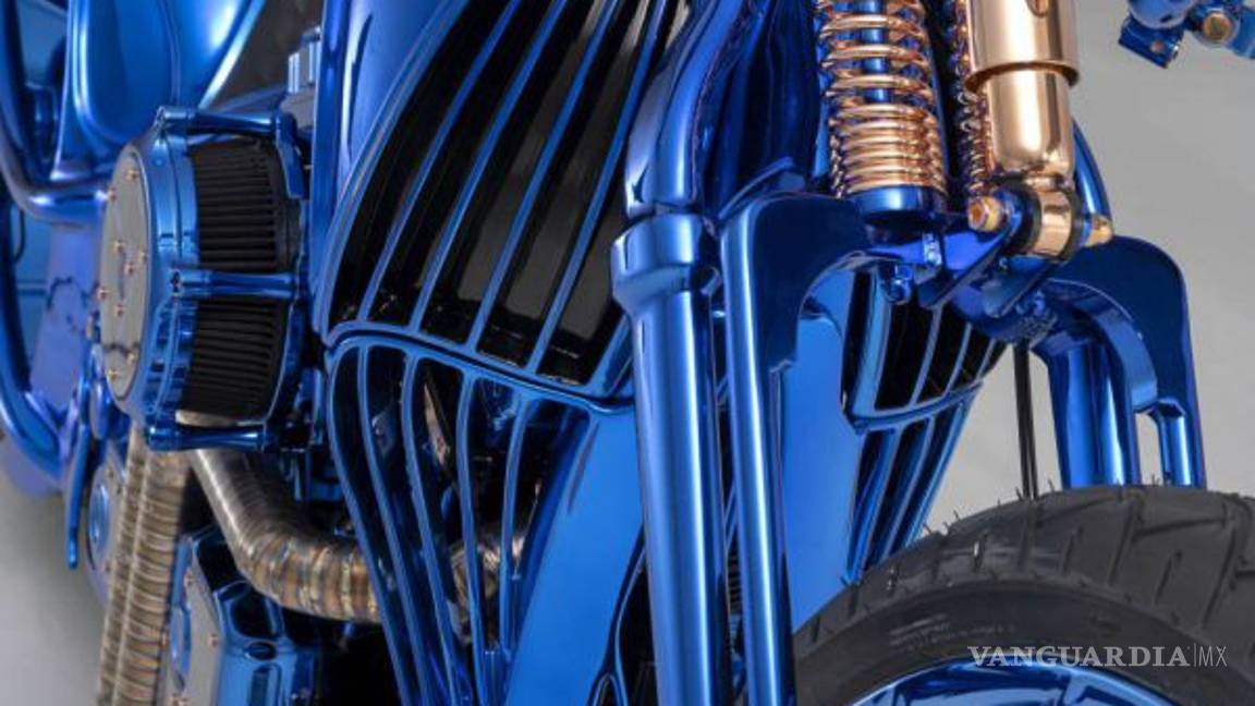 $!Harley-Davidson Bucherer Blue Edition, la moto más cara, casi dos millones de dólares