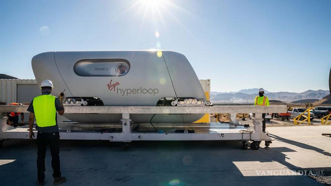$!Mira el XP-2 nuevo vehículo espacial de Virgin Hyperloop (fotos)