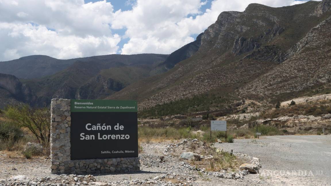 Buscan invertir entre 5 y 6 mdp para la conservación del Cañón de San Lorenzo en Saltillo