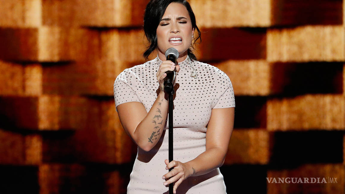 Demi Lovato enamoró en la Convención Nacional Demócrata