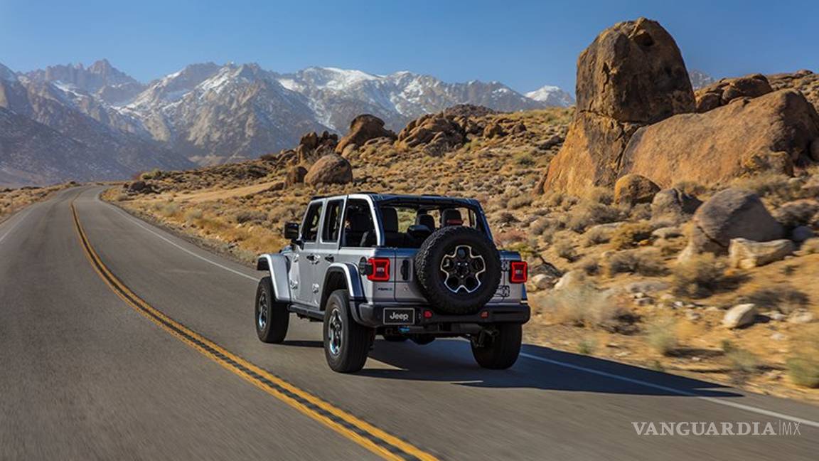$!Jeep Wrangler 4xe; híbrida, eficiente, divertida y auténtica todoterreno