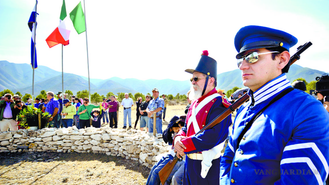 Recuerdan Batalla de La Angostura en Coahuila