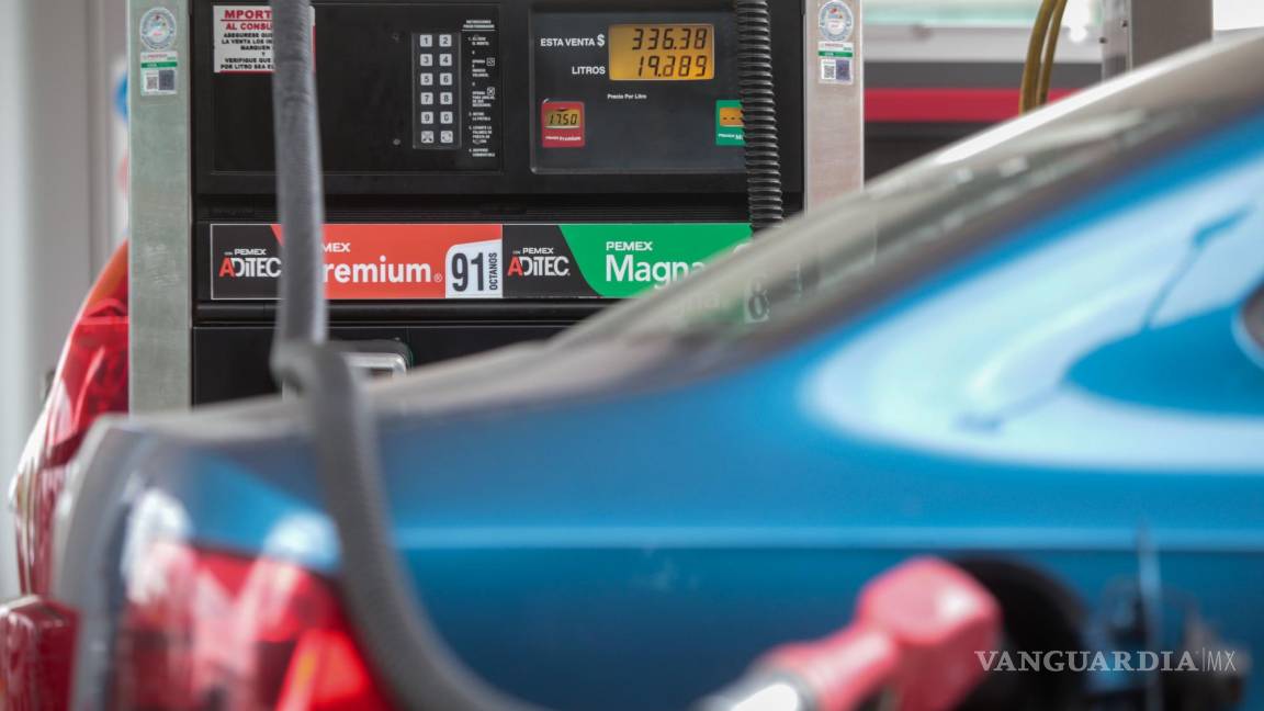 Rompen récord precios de gasolinas en Coahuila: promedio llega hasta 24.79 pesos