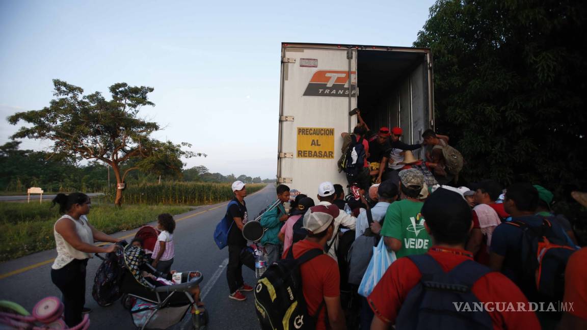 Caravana migrante condiciona plan de Peña Nieto