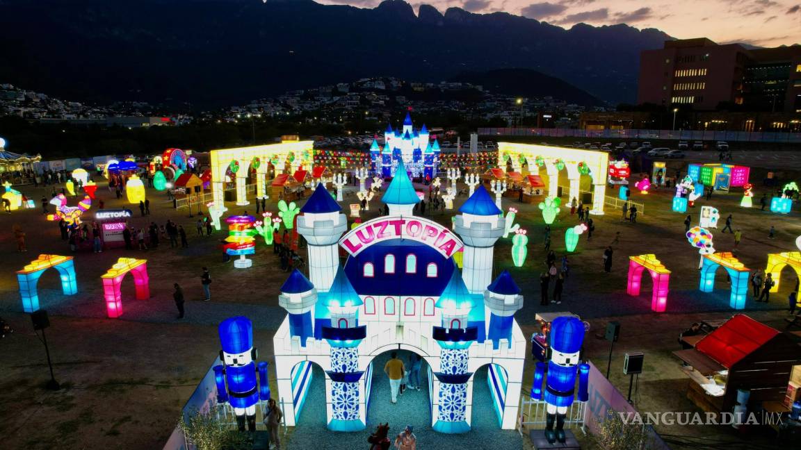 La Navidad se pone ‘muy a la mexicana’ en la séptima edición de Luztopía en Nuevo León