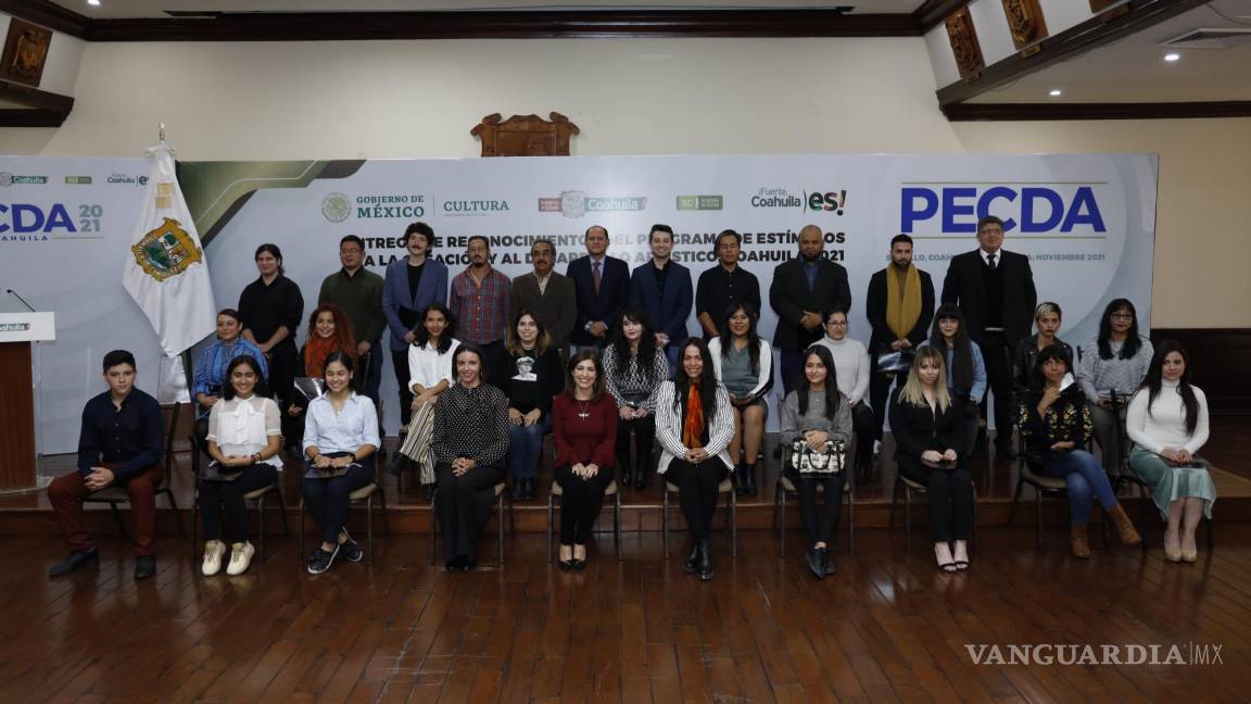 Entrega Secretaría de Cultura reconocimientos a ganadores del PECDA 2021