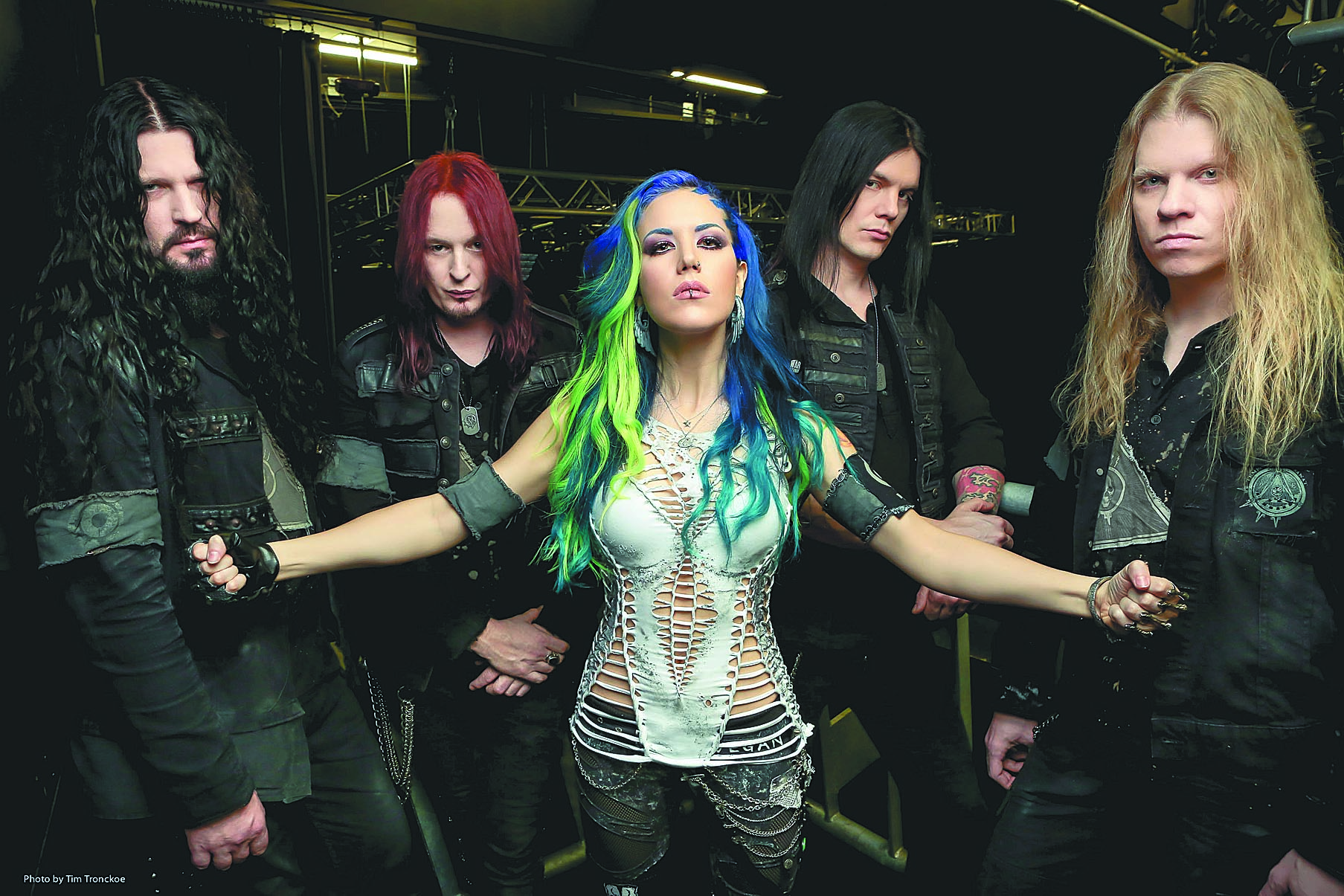 ARCH ENEMY &amp; 1349 en Monterrey, que comiencen los guitarrazos