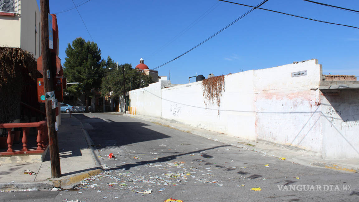 $!Saltillo recibe la Navidad con calles hechas un basurero