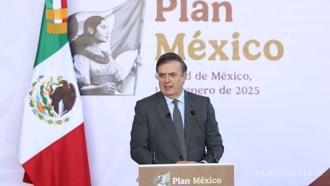 Ebrard asegura que México tiene identificadas todas las armerías de Estados Unidos; abastecen a los cárteles mexicanos