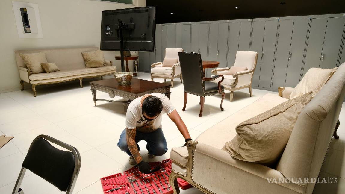 $!Los Pinos, antes residencia presidencial ahora hogar para personal de salud que atiende pacientes con COVID-19 (fotos)