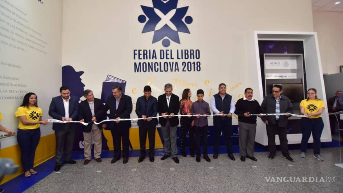 Inauguran Feria del Libro en Monclova