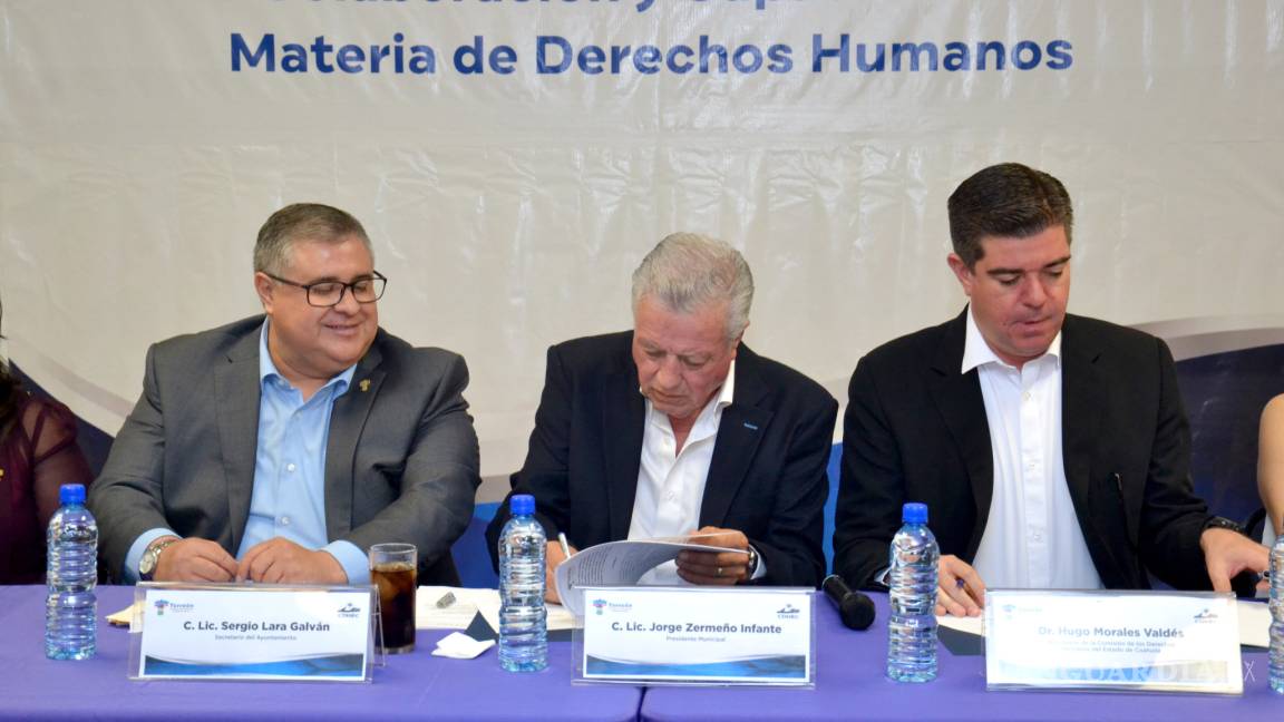 Ayuntamiento de Torreón se capacita en derechos humanos