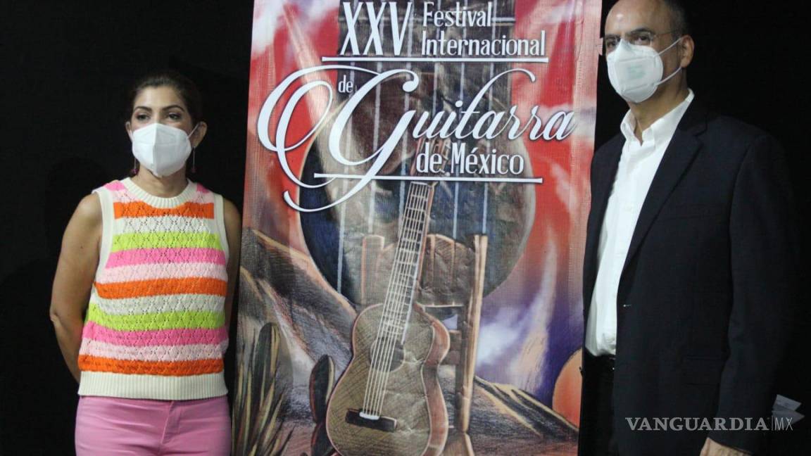 En septiembre, el festival internacional de guitarra en Coahuila